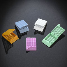 Cassette, Tissue Embedding with Attached Lid, 35¬∞ Writing Area, PINK, 500/Dispenser Box, 2 Boxes/Unit-1094P