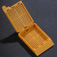 Cassette, Tissue Embedding with Attached Lid, 35¬∞ Writing Area, ORANGE, 500/Dispenser Box, 2 Boxes/Unit-1094N