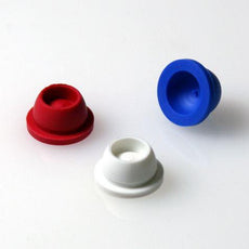Cap, Plug, 12/13mm, Santoprene, for Vacuum and Test Tubes, BLUE, 1000/Pack-113150B