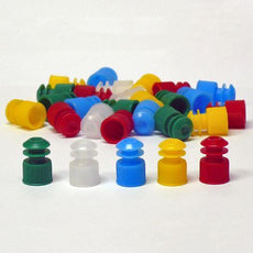 Cap, Flange Plug, 12mm, Green-118127G