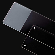 Microscope Slide, General Purpose, Frosted 1 End 1 Side, 25x75mm, Gound Edge, Safety Corners, 72/box, 20 boxes/case (10 Gross)-1294