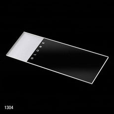 Microscope Slides, Glass, 25 x 75mm, 90¬∞ Ground Edges, Frosted, 1 End, 1 Side, 72/Box, 20 Boxes/Case (10 Gross) -1304