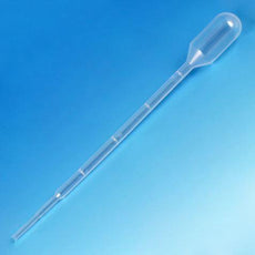 Transfer Pipet, 3.0mL, Small Bulb, Graduated to 1mL, 140mm, 500/Dispenser Box, 10 Boxes/Unit-137035