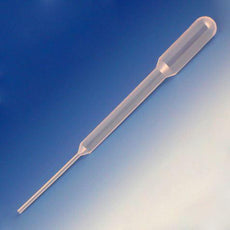 Transfer Pipet, 6.5mL, Narrow Stem, 155mm, 500/Dispenser Box-139020-500