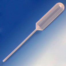 Transfer Pipet, 15.0mL, Narrow Stem, Large Bulb, 155mm, 250/Dispenser Box-139040-250
