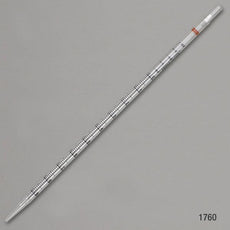 Serological Pipette, 10mL, PS, Standard Tip, 345mm, STERILE, Orange Band, Individually Wrapped, 200/Dispenser Box-1760