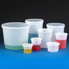 Container, Multi-Purpose, PP, Economy Style, 32oz (960mL), Separate Snap Lid, Natural-271032