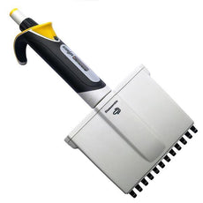 Pipette, Diamond Advance, Fully Autoclavable, 12-Channel, Adjustable Volume, 2 - 20uL, Yellow-3345-20