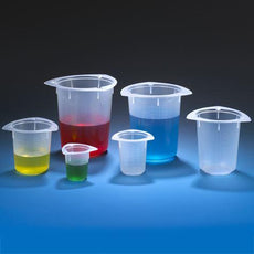 Beaker, Three Corner, PP, Graduated, 800mL-3644