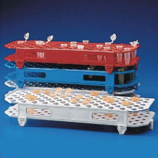 Snap-N-Rack Tube Rack for 1.5mL and 2.0mL Microcentrifuge Tube, 100-Place, PP, Yellow-456306