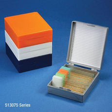 Slide Box for 25 Slides, Cork Lined, Gray-513075A