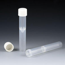 Tube, False Bottom, 16 x 97mm (5mL), with Threads, PP, Natural-5527
