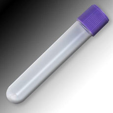 Sample Tube, 4mL, External Threads, PP, Round Bottom-6034