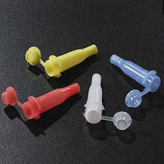 HORIBA ABX: Sample Cup with Cap for Cobas Mira, Bio, Fara and Horiba ABX analyzers, Green-6500G