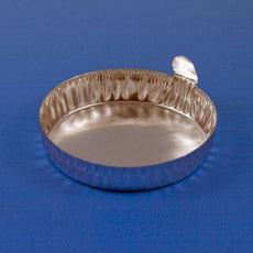 Aluminum Dish, 70mm, 2.0g (80mL), Crimped Side with Tab, 100/Pack, 10 Packs/Unit-8307