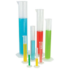 Cylinder, Measuring, Diamond Essentials, Class B, PP, Molded Graduations, tall form, 50mL-3701-50