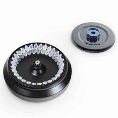 Rotor with Lid, for use with GCC-MP Series Multi-Purpose Clinical Centrifuges, Aluminum Alloy, Fixing Clips and O-Ring, 15000rpm max, 30-Place for 1.5mL and 2.0mL Microcentrifuge Tubes-GCC-MP-2ML30