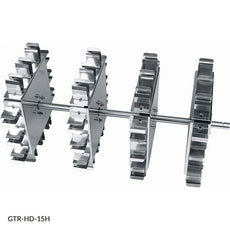 Tube Holder for use with GTR-HD Series Tube Rotators, 48 Horizontal Places for 15mL Microcentrifuge Tubes-GTR-HD-15H