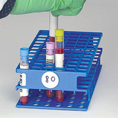 Wireless Tube Rack with RFID for CapTrack CT1 and CT2 models - Full size, 13mm, 72 place, White-456440W-R