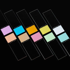 Microscope Slides, Diamond White Glass, 25 x 75mm, 90¬∞ Ground Edges, GREEN Frosted, 72/Box, 20 Boxes/Case (10 Gross)-1380-50G