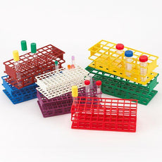 Wireless Tube Rack, 16mm, Full Size: 72-Place, Nylon, Red-456540R
