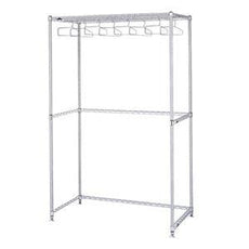 Metro GRU2460S Stainless Steel Upright Garment Rack, 24" x 60" x 74.625"