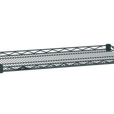 Metro HDM1436-DSG Super Erecta Drop Mat Wire Display Shelf, Smoked Glass, 14" x 36"