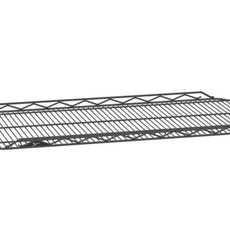 Metro HDM2148Q-DSG qwikSLOT Drop Mat Wire Display Shelf, Smoked Glass, 21" x 48"