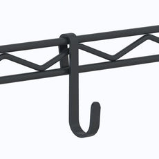 Metro HK23B Super Erecta Small Snap-On Hook, Black