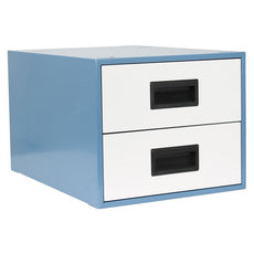 IAC Industries QS SB 6" Double Drw Assy Sky Blue - QS-1050003-D