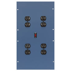 IAC Industries QS WM Inst Shelf Elec Riser Pnl 21.25h Eze Blue - QS-1022167-BL