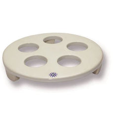Porcelain Desic Plate W/ Stand, 115mm - JDS115