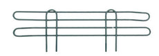 Metro L18N-4K3 Super Erecta 4" High Stackable Ledge for Wire Shelving, Metroseal Green Epoxy, 18"