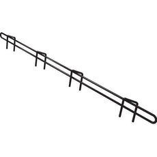 Metro L60N-1-DSG Super Erecta 1" High Ledge for Wire Shelving, Smoked Glass, 60"