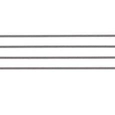 Metro L24N-4K4 Super Erecta 4" High Stackable Ledge for Wire Shelving, Metroseal Gray Epoxy, 24"