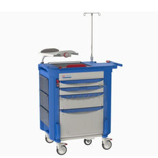 Metro LECCRP4 Lifeline Crash Cart, Blue