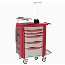 Metro LECCRP7-RD Lifeline Crash Cart, Red