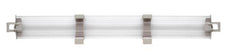 Metro MAX4-L36-4P Solid Clear Stackable Shelf Ledge (Back) for MetroMax 4 Industrial Plastic Shelving, 36" L x 4" H