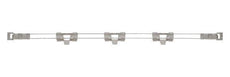 Metro MAX4-L54-2S Stackable Shelf Ledge (Back) for MetroMax 4 Industrial Plastic Shelving, 54" L x 2" H