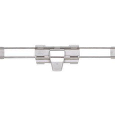Metro MAX4-LS24-2S Stackable Shelf Ledge (Side) for MetroMax 4 Industrial Plastic Shelving, 24" L x 2" H