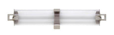 Metro MAX4-LS24-4P Solid Clear Stackable Shelf Ledge (Side) for MetroMax 4 Industrial Plastic Shelving, 24" L x 4" H