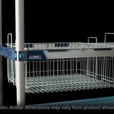 Metro MB2416XE Wire Basket for MetroMax Industrial Plastic Shelving, 24" x 16"