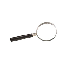 Hand Lens, Metal Frame, 75mm Diameter - MFG075