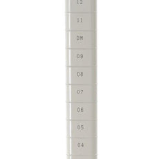 MetroMax MQ70UPE Mobile-Ready Industrial Shelving Post, Epoxy Coated Steel, 70" H