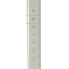 MetroMax MQ86PE Industrial Shelving Post, Epoxy Coated Steel, 86" H