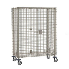 Metro MQSEC55DE MetroMax Mobile Security Shelving Unit, 27.8125" x 52.75" x 67.8125"