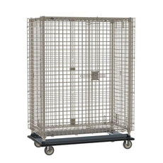 Metro MQSEC55LE MetroMax Heavy-Duty Mobile Security Shelving Unit, 28.0625" x 51.125" x 68.5"
