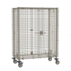 Metro MQSEC55VE MetroMax Mobile Security Shelving Unit, 27.8125" x 52.75" x 67.8125"