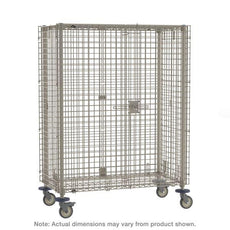 Metro MQSEC56VE MetroMax Mobile Security Shelving Unit, 27.8125" x 64.75" x 67.8125"