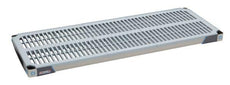MetroMax i MX1848G Plastic Industrial Shelf with Grid Mat, 18" x 48"